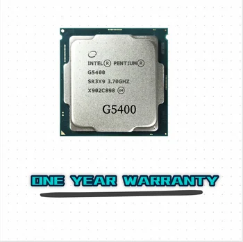 Настолен компютър на Intel PC Pentium Процесор G5400 3,7 Г 512 KB 4 MB процесор в LGA 1151-land FC-LGA 14 нанометра Двуядрен процесор