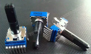 Потенциометър Fuhua rk14 потенциометър звука оттичане b50k вал 23 мм, редица от 7 контакти