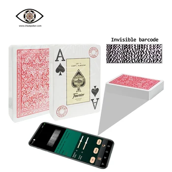 Фурние 2818 Без Кутия Маркирани Карти за Игра Пластмасов Комплект за Четене в Покер магически Трикове е Игра на Дъска за Борба Измама Pokerset