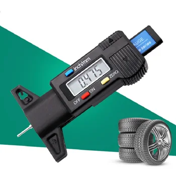 Дигитален сензор за дълбочина на протектора на Автомобилните гуми за определяне на износване на автомобилни гуми Електронен штангенциркуль с нониусом