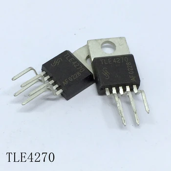 Фиксиран регулатор на напрежение TLE4270 НА-220-5 0.65 A/5V 10 бр./лот нови в наличност