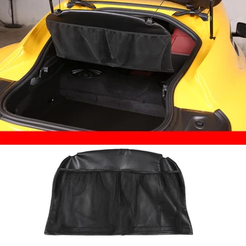 За 2019-2022 Toyota GR SUPRA A90 PVC кожена багажника на колата практически красива и удобна чанта за съхранение на аксесоари за интериора
