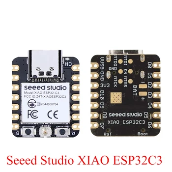 Seeeduino Seeed Studio XIAO ESP32-C3 WiFi Bluetooth-съвместима Мрежа 5,0 Модул Заплати развитие 4 MB Флаш памет 400 КБ SRAM За Arduino