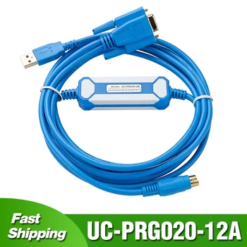 UC-PRG020-12A за Delta DVP АД Кабел за програмиране IFD6601 Линия зареждане на USB Преобразуване RS232