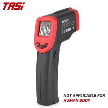 ТАСИ TA600A Инфрачервен Термометър Дигитален без контактен Температурен Пистолет Промишлен ИНФРАЧЕРВЕН Лазерен Измерител на температурата - 50 ~ 380 Фрометр