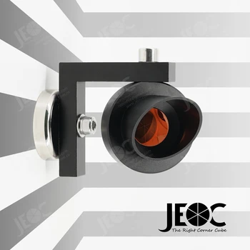 JEOC GMP104C + Магнитно основа, мини-L-образна контролна призма със силен магнит, за системата Leica
