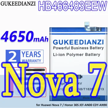 Батерия GUKEEDIANZI висок капацитет HB466483EEW 4650 ма за Huawei Nova7 Nova 7 /Honor 30S JEF-AN00 CDY-AN90