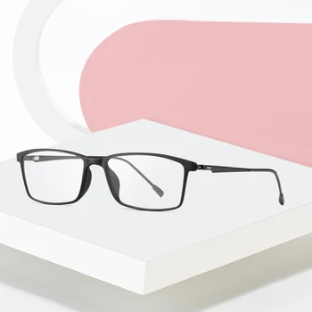 Рамки За Очила От титанова Сплав Атрактивен Мъжки Отличителен Дизайн Удобни Очила с Пълна Рамки TR90 Eyewear