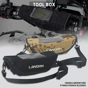 Чанта за навигация на кормилото на мотоциклета, седельная чанта, Чанти за инструменти, на екрана на мобилен телефон/GPS За BMW F800GS & Adventure F700GS F650GS R1250GS