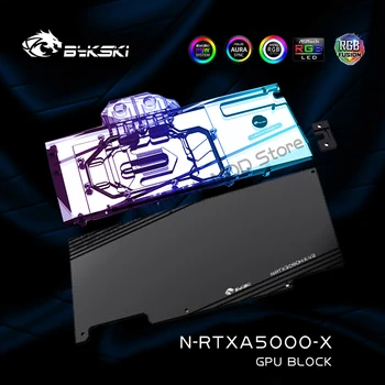 Воден блок за видеокартата Bykski N-RTXA5000-X За видеокартата Leadtek RTX A5000, Радиатор на GPU, VGA cooler