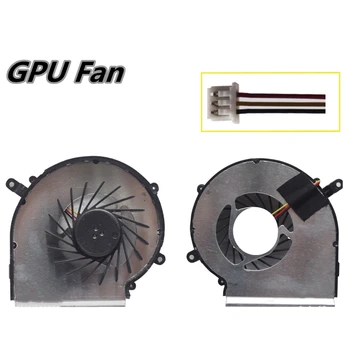 Нов Лаптоп Процесор Fan Cooler GPU Вентилатор, Охладител За MSI GE62 MS-1795 GE72 PE60 PE70 GL62
