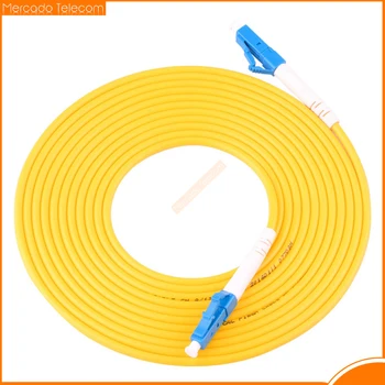 LC-LC Однорежимный оптичен Пач кабел LC UPC SM 2,0 или 3,0 mm 9 / 125um FTTH Fiber Patch-кабели Скок от Оптични влакна от 3 м до 10 м и 30 м