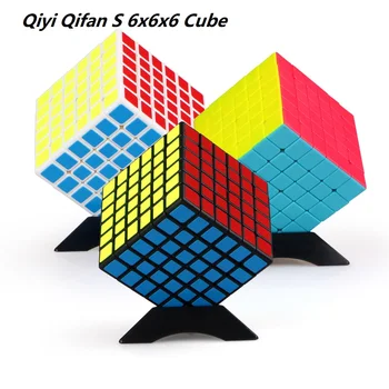 Най-новият QiYi Qifan S 6x6x6 Magic Speed Нео Cube 6 слоеве на Професионална Пъзел Cubo Magico 6x6 Забавни Играчки За Деца, Подарък