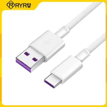 RYRA C USB Кабел 5A Кабел За Бързо Зареждане Аксесоари За Мобилни Телефони Тел За Пренос на Данни Тип C Кабел на Зарядно Устройство, USB Кабел За Iphone 11 12 13 14