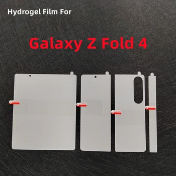 Предната и Задната HD Гидрогелевая Фолио За Samsung Galaxy Z Fold 4 Защитно Фолио За Дисплея на Samsung Galaxy Z Flip 4 Защитно Фолио Не Стъкло