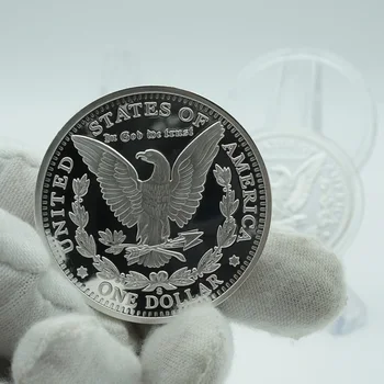 НЕМАГНИТНЫЕ Съединените Щати Игл1896 Морган Един долар 2015 САЩ Либърти Бъфало Кленов лист Канада Монета 1 унция