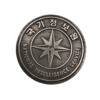 Корейската Колекция Възпоменателни монети От Месинг, сребърно покритие с Непоколебима Лоялност и Преданост, Магазини за Настолни Украса