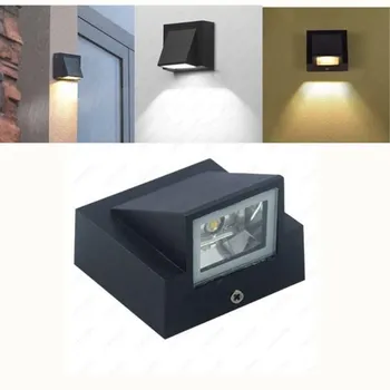 Стенен Лампа С една Глава, Водоустойчива IP65, Градинска Пътека, Коридор, Лампи за външно осветление, Лампа AC85-265V, монтиран на стената lcd LED Лампа