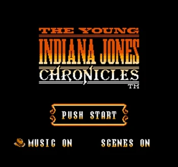 Хрониките На Младия Индиана Джоунс Region Free 8-Битова Игра Карта За 72-Контакт Видеоигрового Плейър