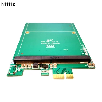 PCI-E, за MXM3.0 Видео карта Raiser Странично Card PCI Express X1 за MXM 3,0 Адаптер Конвертор Такса с led за Майнинга БТК Миньор