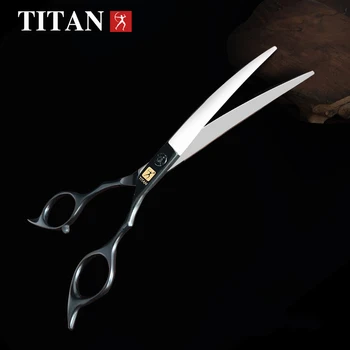 Titan Професионални Ножици За Коса Фризьорски Ножици Фризьорски Ножици За Подстригване на Коса Ножици 6,5 7,0 инча инча извити ножици