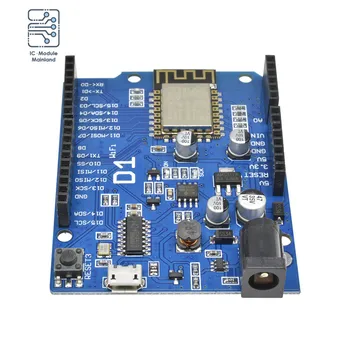 ESP-12E WeMos D1 CH340G WiFi Такса за Развитие На базата На ESP8266 Щит Интелигентна Електронна Печатна платка За Arduino WeMos D1 Такса