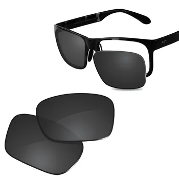 Glintbay Нови Поляризирани Сменяеми лещи с висока производителност за слънчеви очила Maui Джим Red Sands MJ432 - Няколко цвята