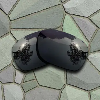 Сиви и Черни Слънчеви Очила С Поляризирани Сменяеми Лещи за Oakley Turbine
