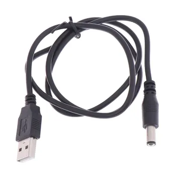 80 см USB 5 В Зарядното Устройство на захранващия Кабел към DC 5.5 мм конектор USB захранващ Кабел За MP3/MP4 Плейър