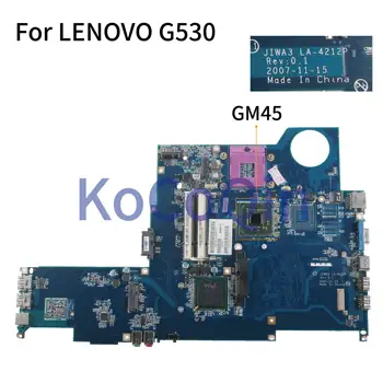 Дънната платка на лаптопа KoCoQin За LENOVO G530 GM45 дънна Платка JIWA3 LA-4212P тестван
