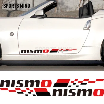 1 Чифт NISMO Вратата на Колата Стикери стикер на Кола-Стайлинг За Nissan almera n16 tiida qashqai j10 патрул x-trail t32 sentra интимни аксесоари