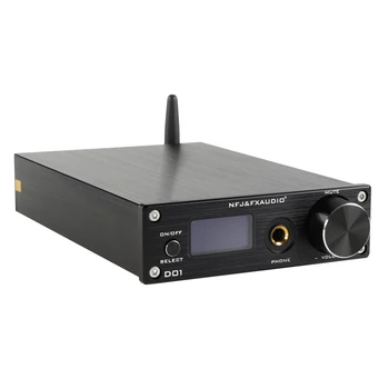 FX-Audio D01 USB КПР Усилвател За Слушалки Bluetooth 5,0 ES9038Q2M 32 бита 768 khz DSD512 XU208 Усилвател Линеен Изход аудио Декодер