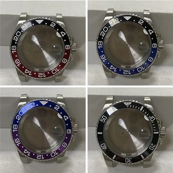 40 мм Корпус за часовник с рамка за Miyota 8215, 8200 Mingzhu 2813, 3804 за подробности механизъм с три стрелки