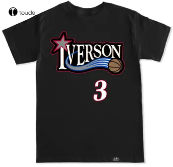 Айвърсън 3 Баскетболно тениска Allen Ezail Iverson Mvp