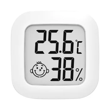 Мини-Термометър За стая и на Улицата, LCD Дигитален Температурен Стаен Влагомер Измервателен Сензор за Температура, влагомер, така че за Дома