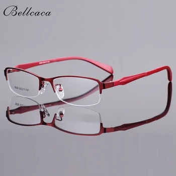 Рамки За Очила Bellcaca Дамски слънчеви Очила Компютърни Оптични Прозрачни Прозрачни Лещи, Рамки За Очила За Жени Точки BC8039